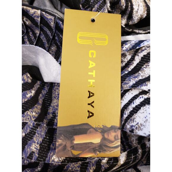 Cathaya Collection Animal Print Dress 12 - Picture 7 of 7